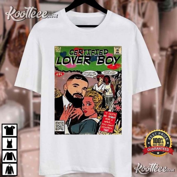 Drake Certified Lover Boy Poster T-Shirt