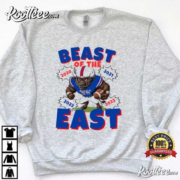 Buffalo Football Beast Of The East T-Shirt