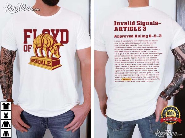 Floyd Of Rosedale Invalid Signals Article 3 T-Shirt