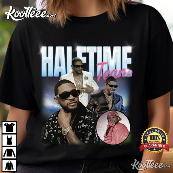 Usher Halftime Team Superbowl T-Shirt
