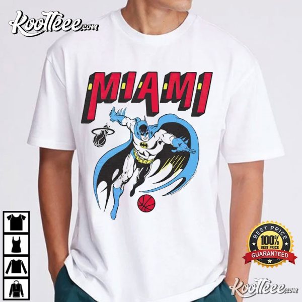 Miami Heat Batman T-Shirt