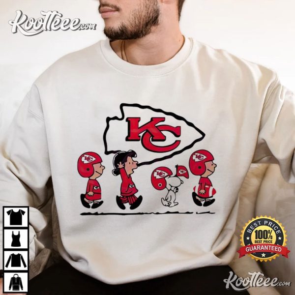 Kansas City Chiefs Snoopy The Peanuts T-Shirt