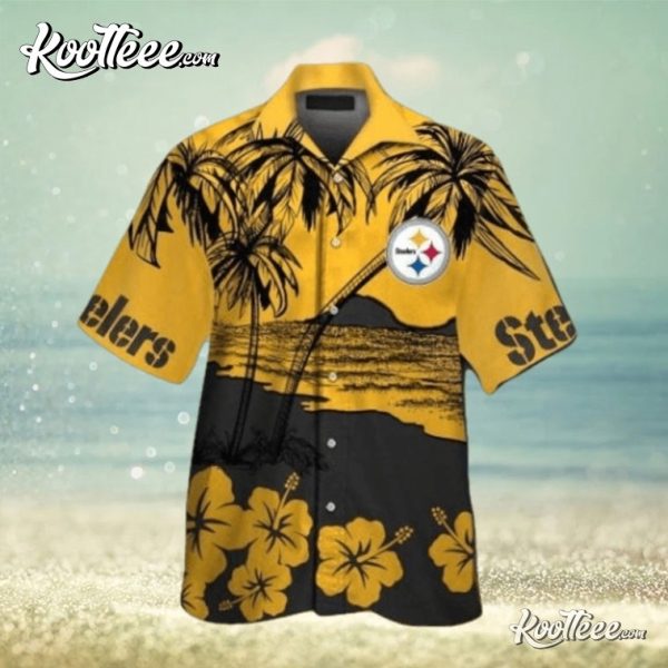 Pittsburgh Steelers Tropical Hawaiian Shirt
