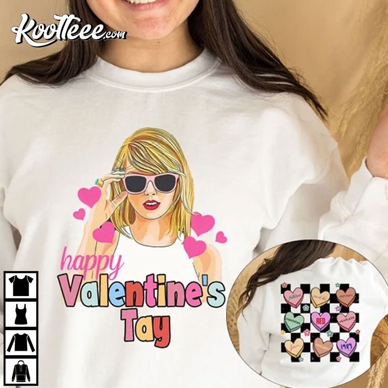 Happy Valentine's Tay Swiftie Gift T-Shirt