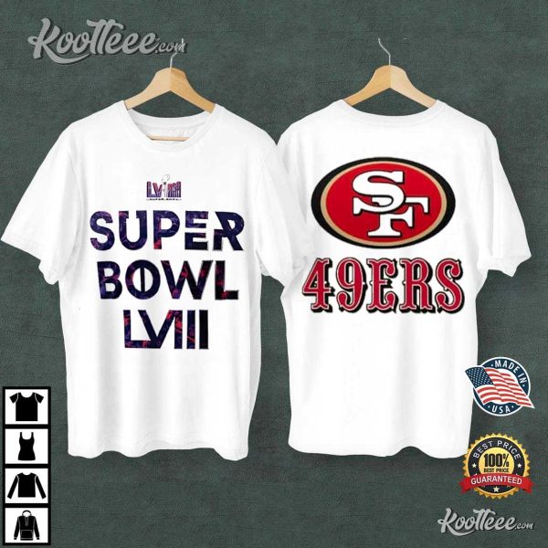 Super Bowl LVIII 2024 SF 49ers T-Shirt