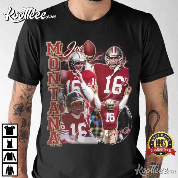 Vintage Joe Montana Football T-Shirt