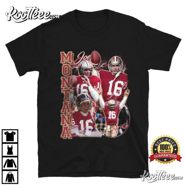 Vintage Joe Montana Football T-Shirt