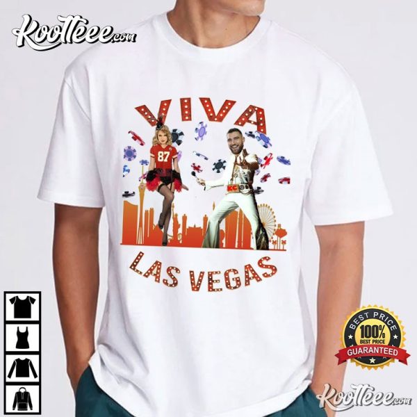 Travis And Taylor Las Vegas Kansas City Football T-Shirt