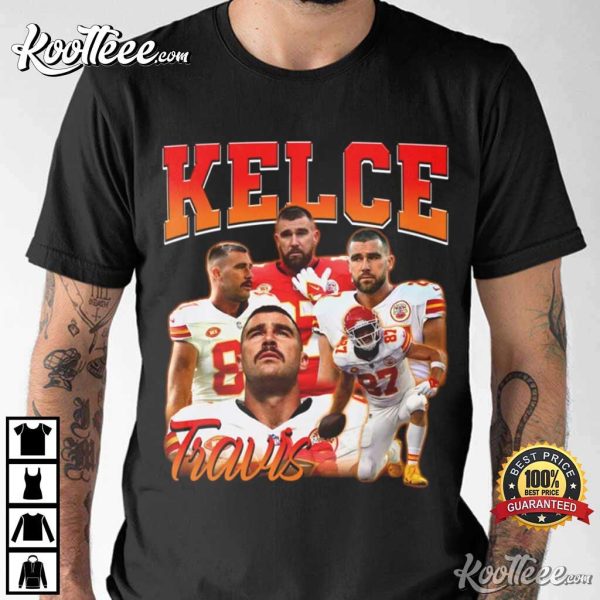 Travis Kelce Vintage 90s KC Fans T-Shirt