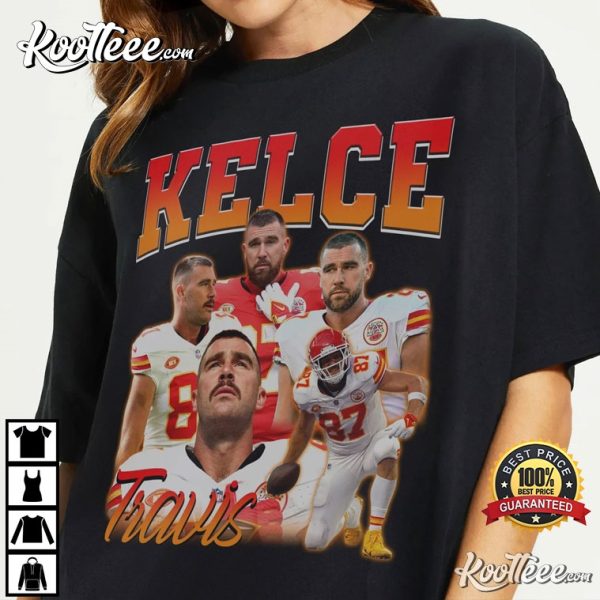 Travis Kelce Vintage 90s KC Fans T-Shirt