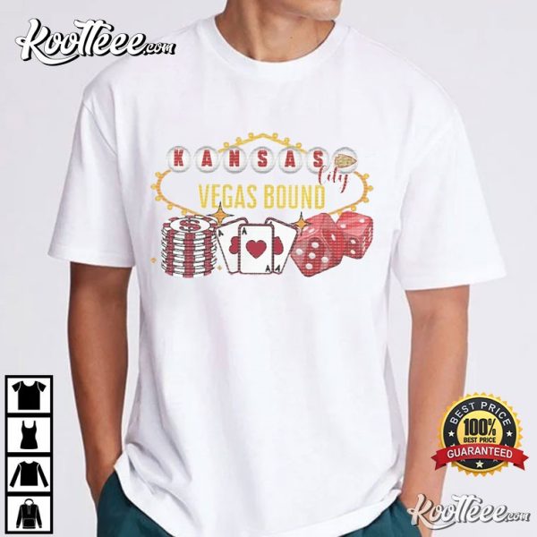 Kansas City Chiefs Vegas Bound Superbowl 2024 T-Shirt