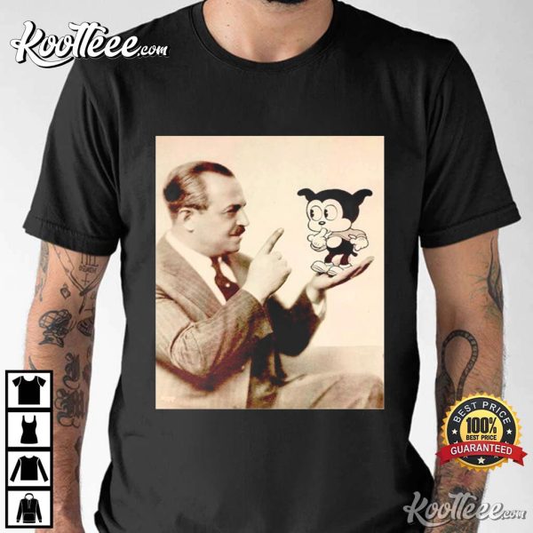 Fleischer Studios Max Fleischer And Bimbo The Dog T-Shirt