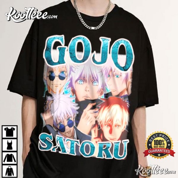 Satoru Gojo Vintage Anime T-Shirt