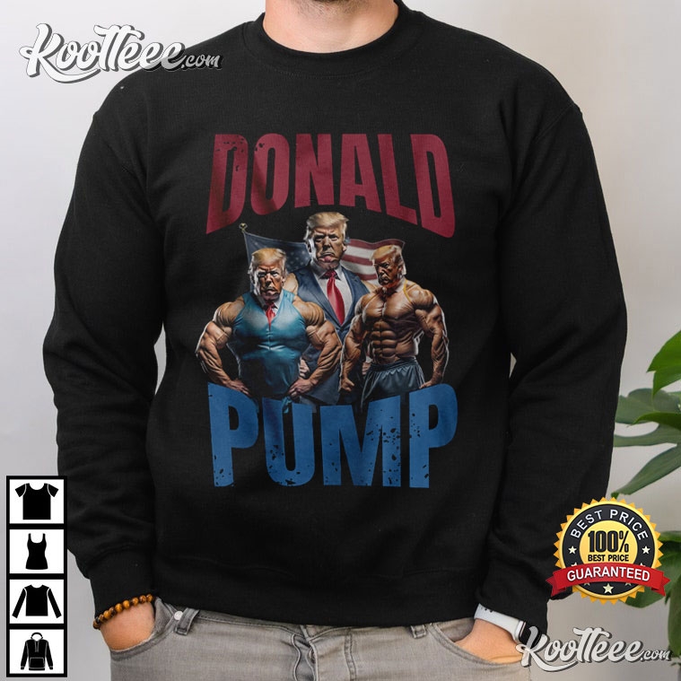 Donald Pump Donald Trump Gym Meme T-Shirt