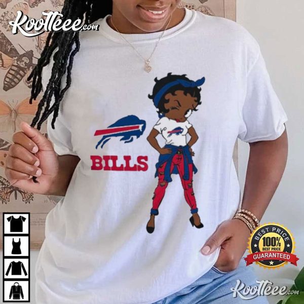 Buffalo Bills Betty Boop T-Shirt