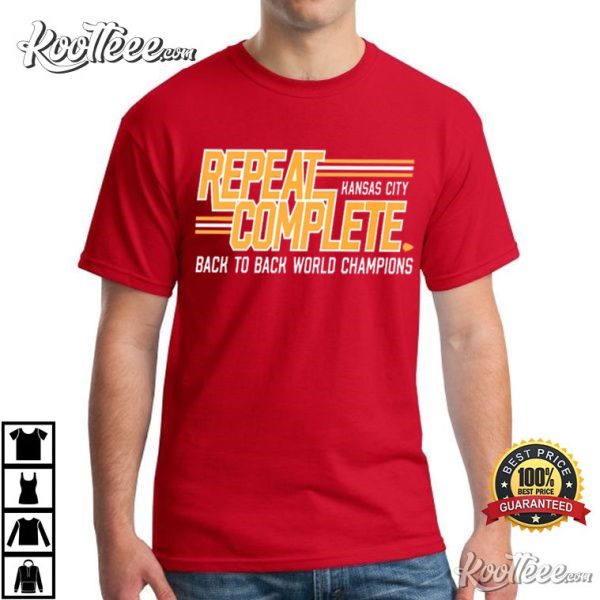 Kansas City Chiefs Repeat Complete T-Shirt