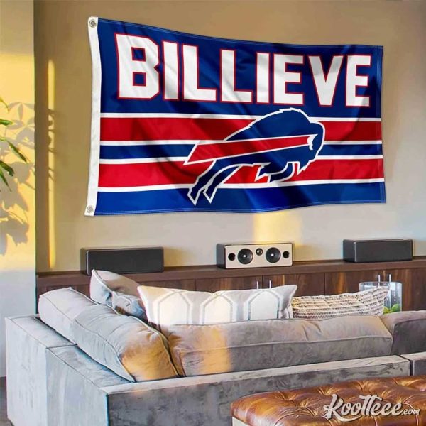 Buffalo Bills Billieve NFL Flag