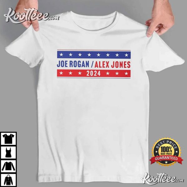 Joe Rogan Alex Jones 2024 T-Shirt