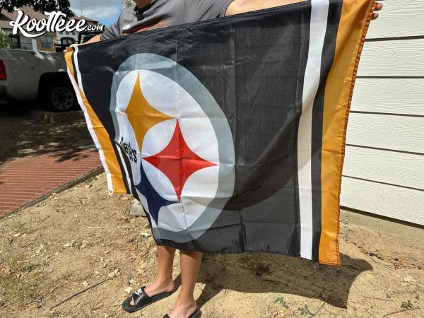 Pittsburgh Steelers NFL Football Flag