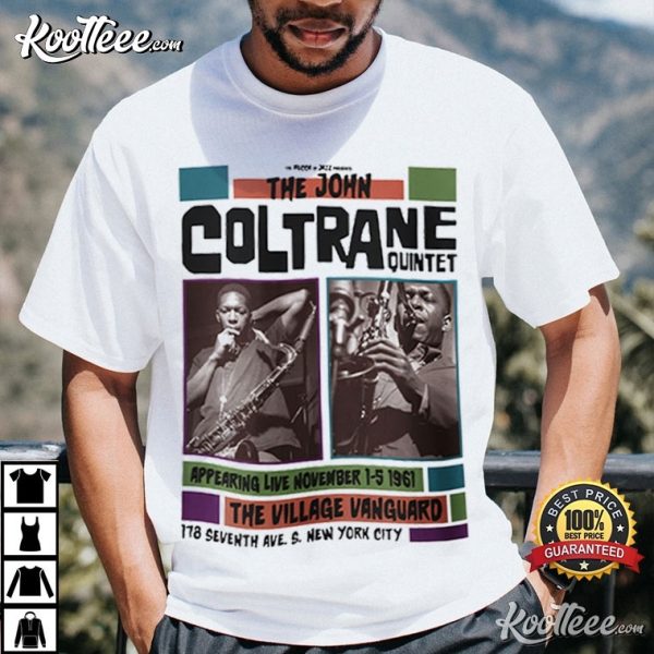 The John Coltrane Quintet Jazz T-Shirt