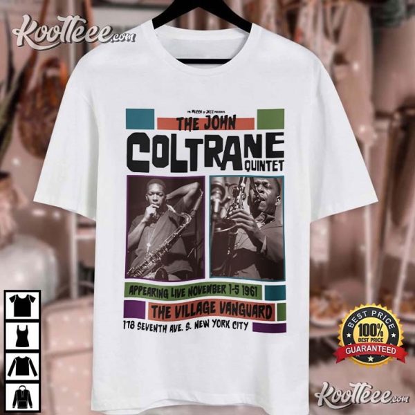 The John Coltrane Quintet Jazz T-Shirt