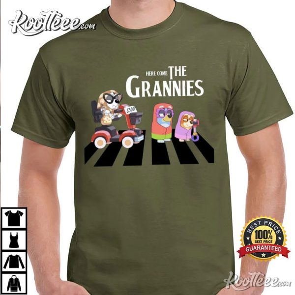 Bluey Here Come The Grannies T-Shirt