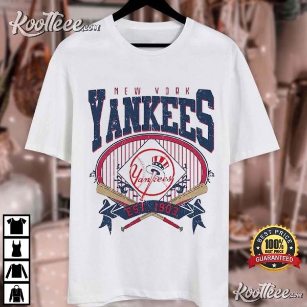 Vintage New York Yankees Baseball EST 1903 T-Shirt