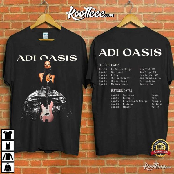 Adi Oasis 2024 Tour T-Shirt