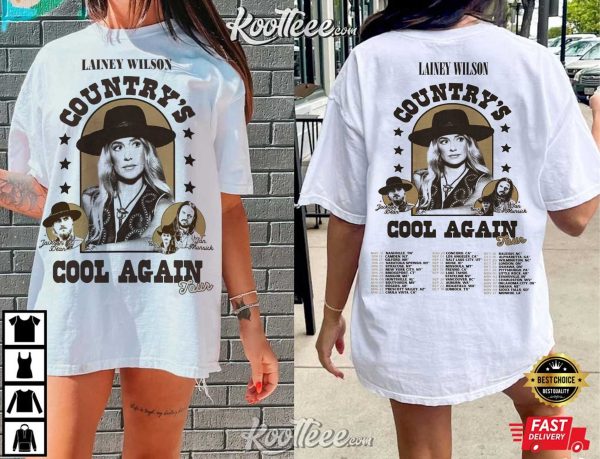 Lainey Wilson Country’s Cool Again Tour 2024 T-Shirt