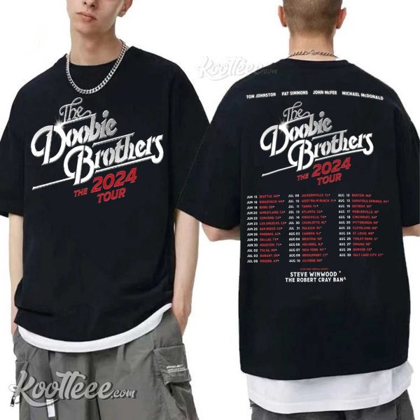 The Doobie Brothers 2024 Tour T-Shirt