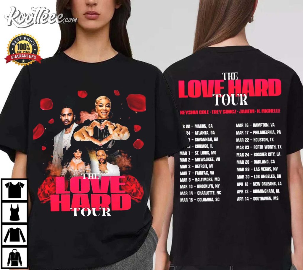The Love Hard Tour 2024 Keyshia Cole Trey Songz Jaheim K Michelle