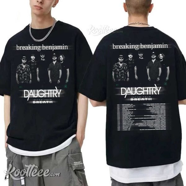 Breaking Benjamin Catch Your Breath US Tour 2024 T-Shirt
