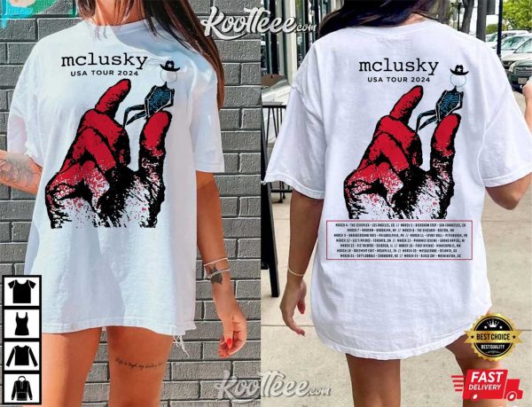 Mclusky USA Tour 2024 T-Shirt