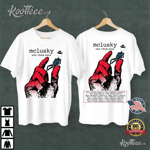 Mclusky USA Tour 2024 T-Shirt