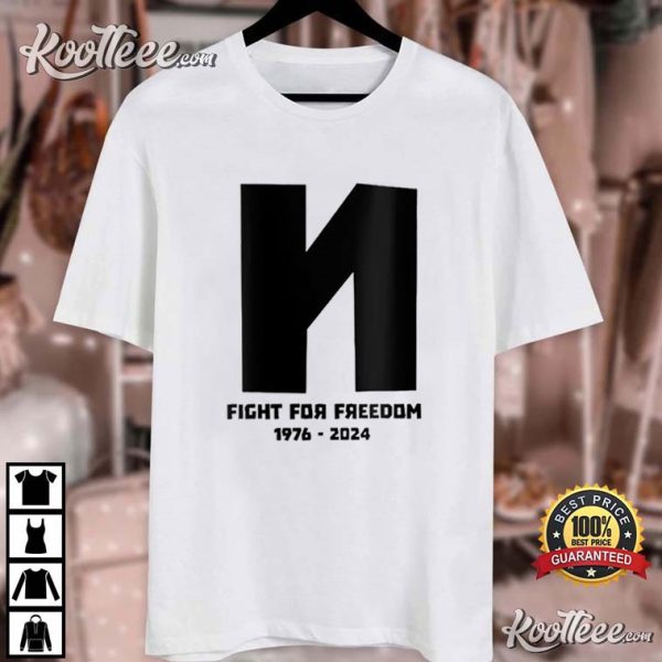 Alexei Navalny Fight For Freedom 1976-2024 T-Shirt