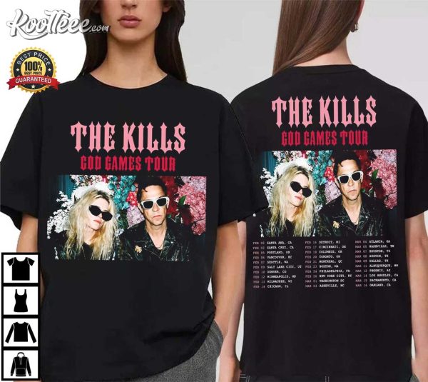 The Kills God Games Tour 2024 T-Shirt