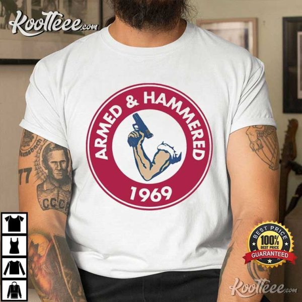 Armed And Hammered 1969 Logo T-Shirt