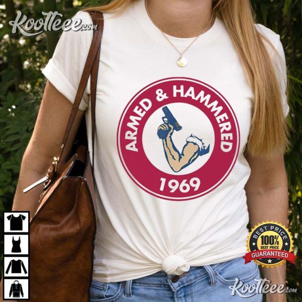 Armed And Hammered 1969 Logo T-Shirt