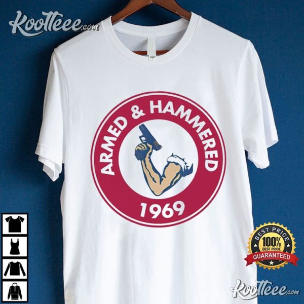 Armed And Hammered 1969 Logo T-Shirt