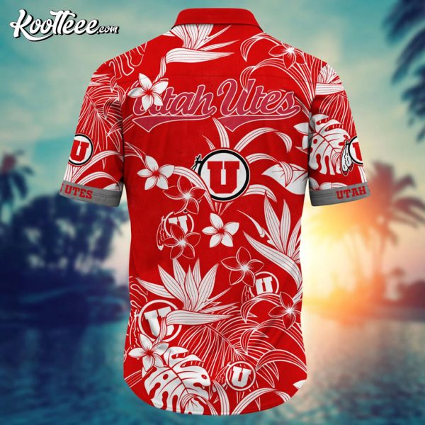 Utah Utes NCAA Hawaiian Shirt