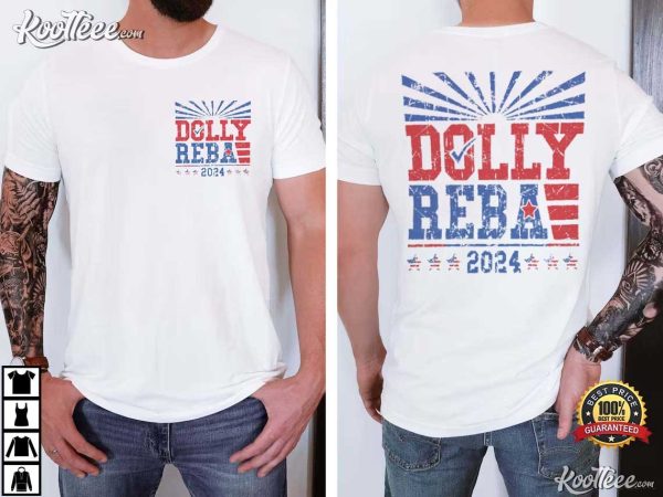 Dolly Reba For President 2024 Vintage T-Shirt