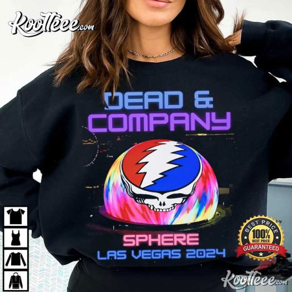 Dead And Company Grateful Dead Las Vegas T-Shirt