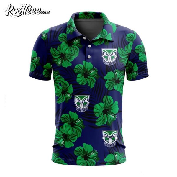 NRL New Zealand Warriors Aloha Golf Polo Shirt