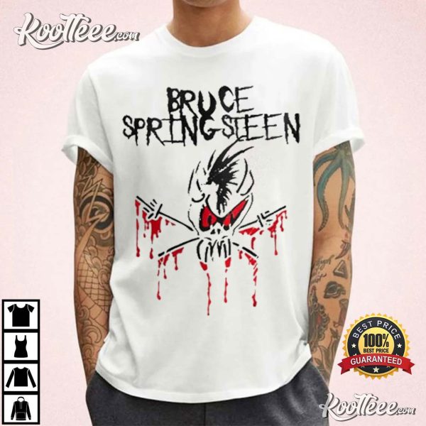 Bruce Springsteen Skull Gift For Fan T-Shirt