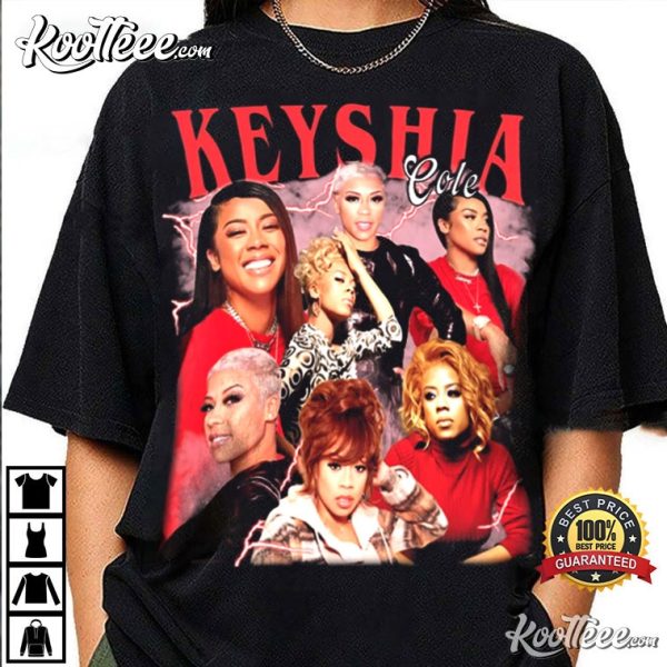 Vintage Keyshia Cole The Love Hard Tour T-Shirt