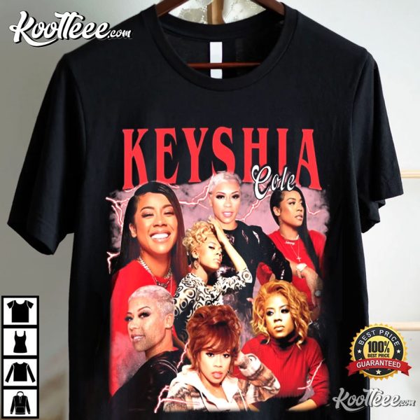 Vintage Keyshia Cole The Love Hard Tour T-Shirt