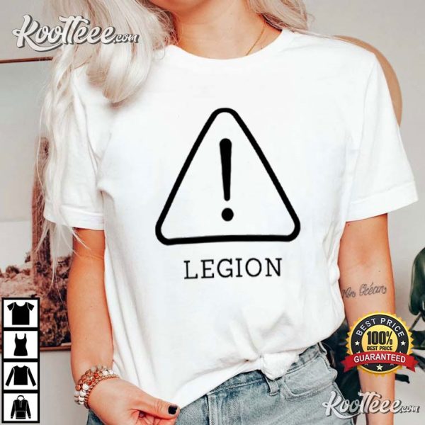 Legion TikTok Who TF Did I Marry T-Shirt