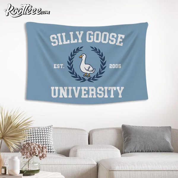 Silly Goose University Wall Tapestry