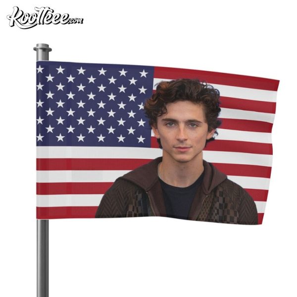 Timothee Chalamet American Flag