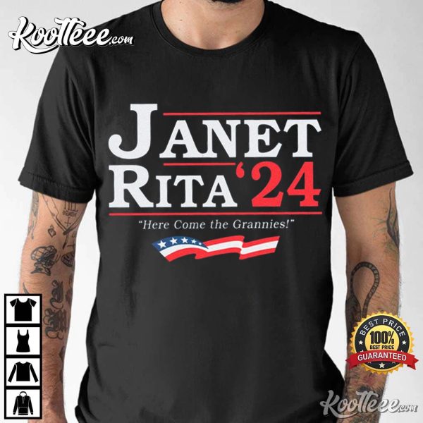 Bluey And Bingo Janet And Rita 2024 T-Shirt